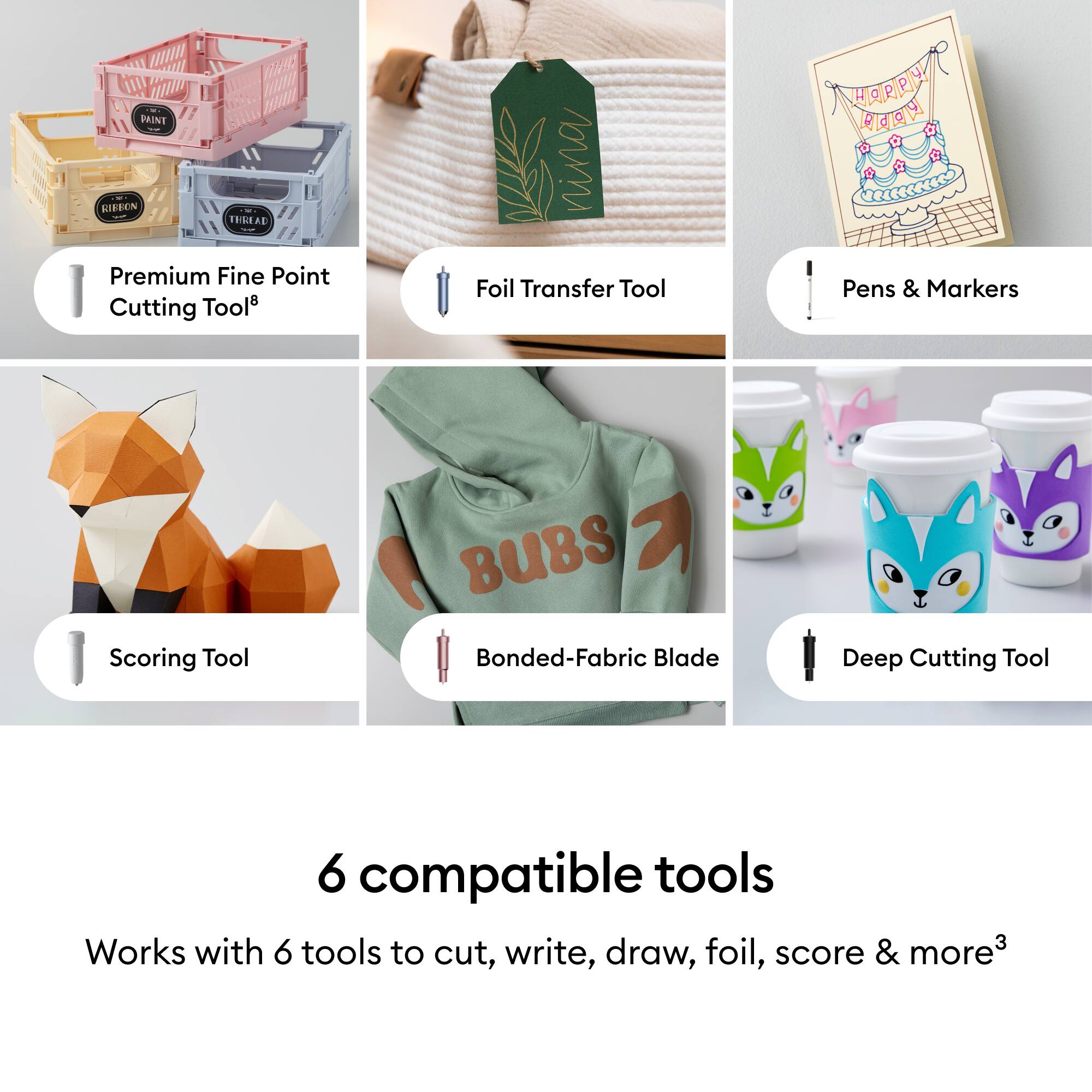 Cricut Explore® 5 Taupe + Essential Bundle